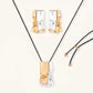 OVIANA Sculpted Harmony Jewellery Set