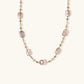 OVIANA Blush Baroque Pearl Necklace