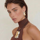 OVIANA Sculpted Harmony Jewellery Set
