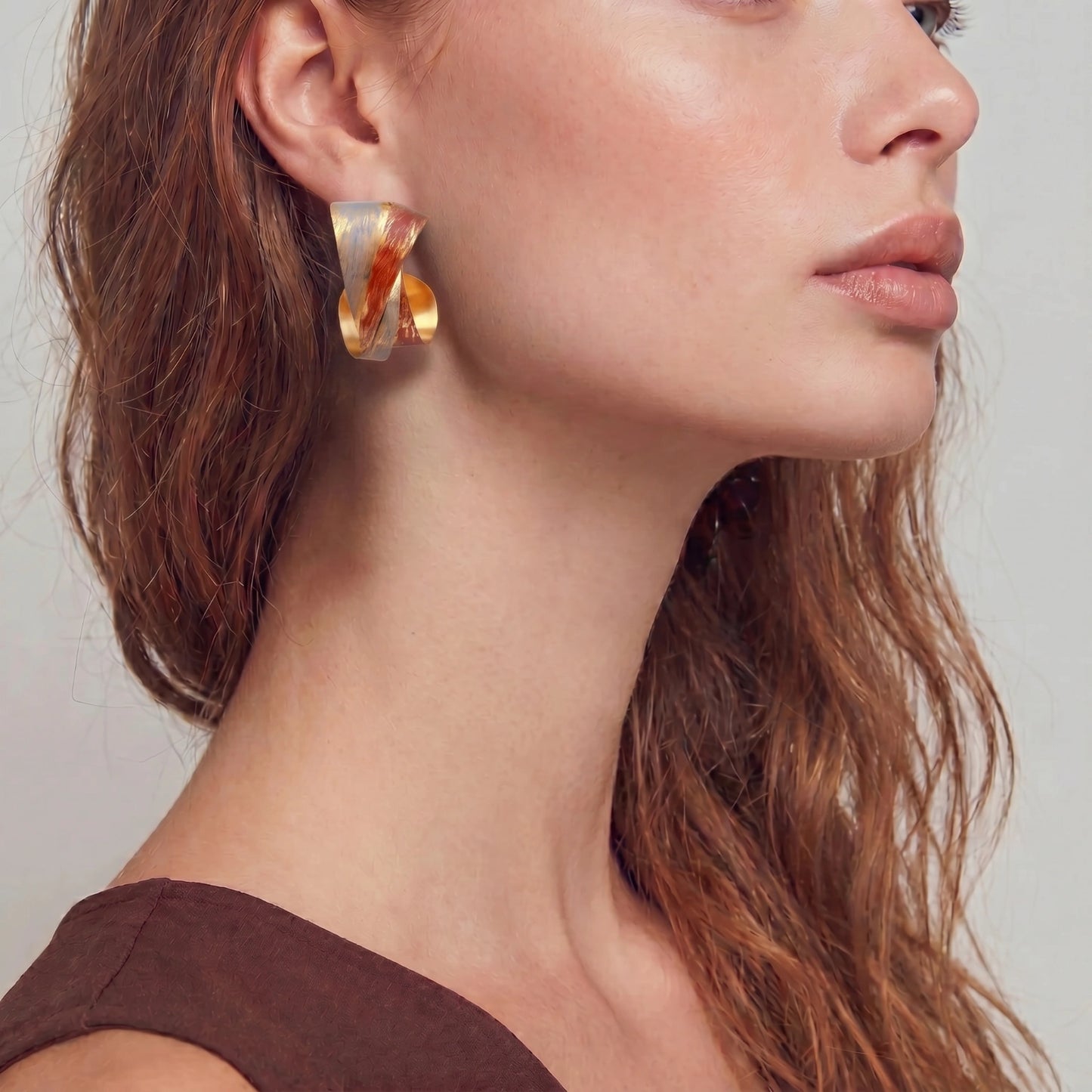 Twisted Flame Hoops