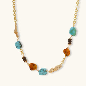 OVIANA™ Coastal Mosaic Necklace