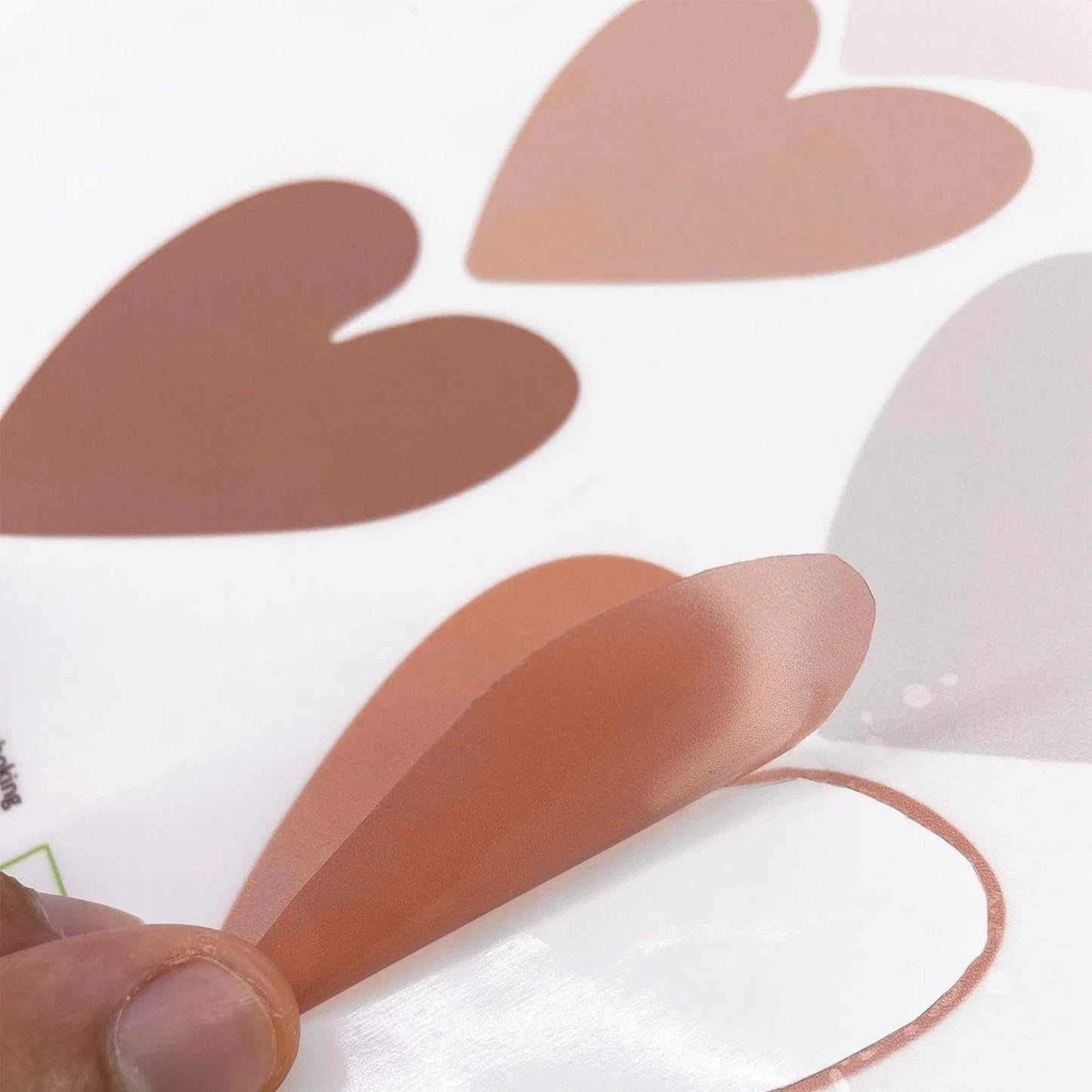 36 Pcs Boho Hearts Wall Stickers - Fansee Australia