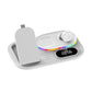 4 in 1 Wireless Charger Stand For iPhone Apple Watch AirPods Pro Samsung S21 Galaxy Watch - Fansee Australia
