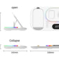 4 in 1 Wireless Charger Stand For iPhone Apple Watch AirPods Pro Samsung S21 Galaxy Watch - Fansee Australia