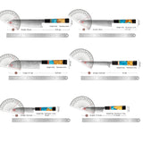 6-Piece Japanese Damascus Knife Set – Vibrant Resin Handle Collection - Fansee Australia