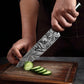 8-Piece Green Handle Knife Set – Stainless Steel Essentials - Fansee Australia