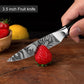 8-Piece Green Handle Knife Set – Stainless Steel Essentials - Fansee Australia