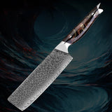 8-Piece VG10 Core Japanese Damascus Knife Set – Full Kitchen Range - Fansee Australia