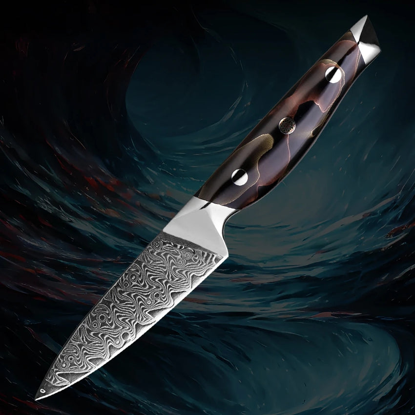 8-Piece VG10 Core Japanese Damascus Knife Set – Full Kitchen Range - Fansee Australia