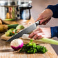 8-Piece Walnut Handle High Carbon Stainless Steel Knife Set – Kitchen Essentials - Fansee Australia