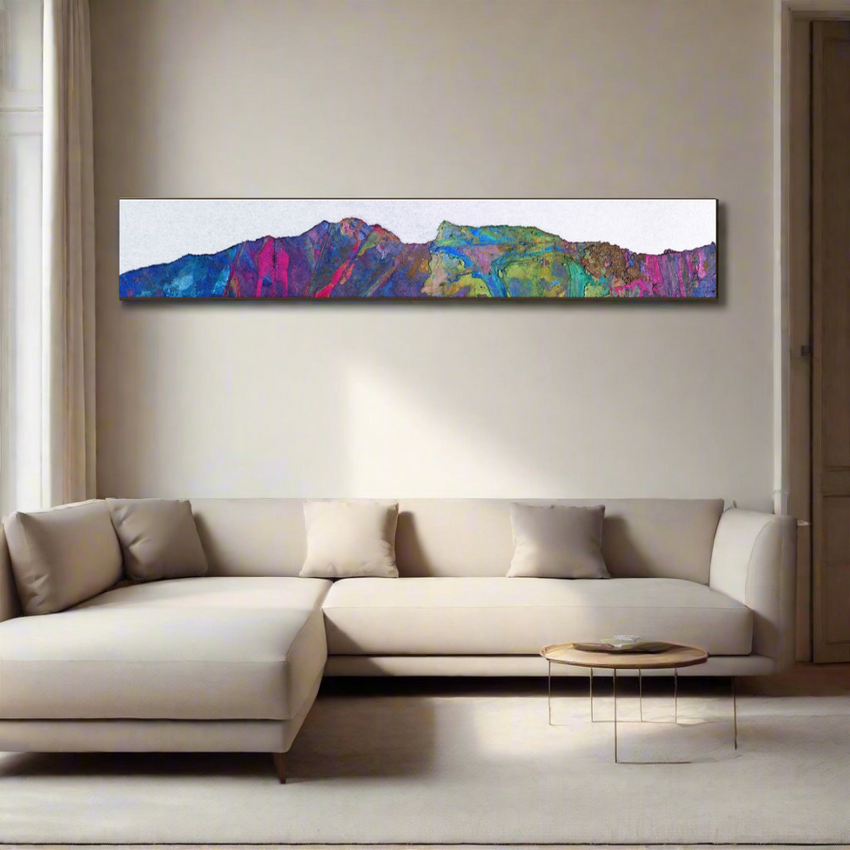 The Kimberley Peaks – Vibrant Wilderness Hand Painted Artwork