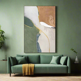 AbstractWhispers: Hand Painted Modern Oil Painting