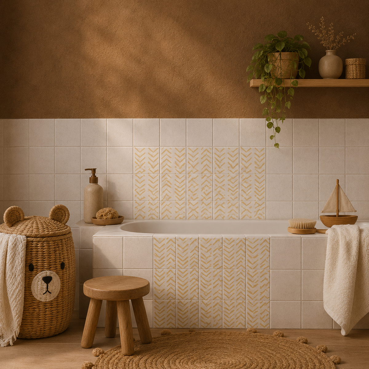 ARTISAN TILE STICKERS FOR ELEVATED INTERIORS