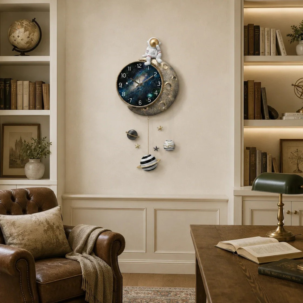 Astronaut 3D Wall Art Clock - Fansee Australia