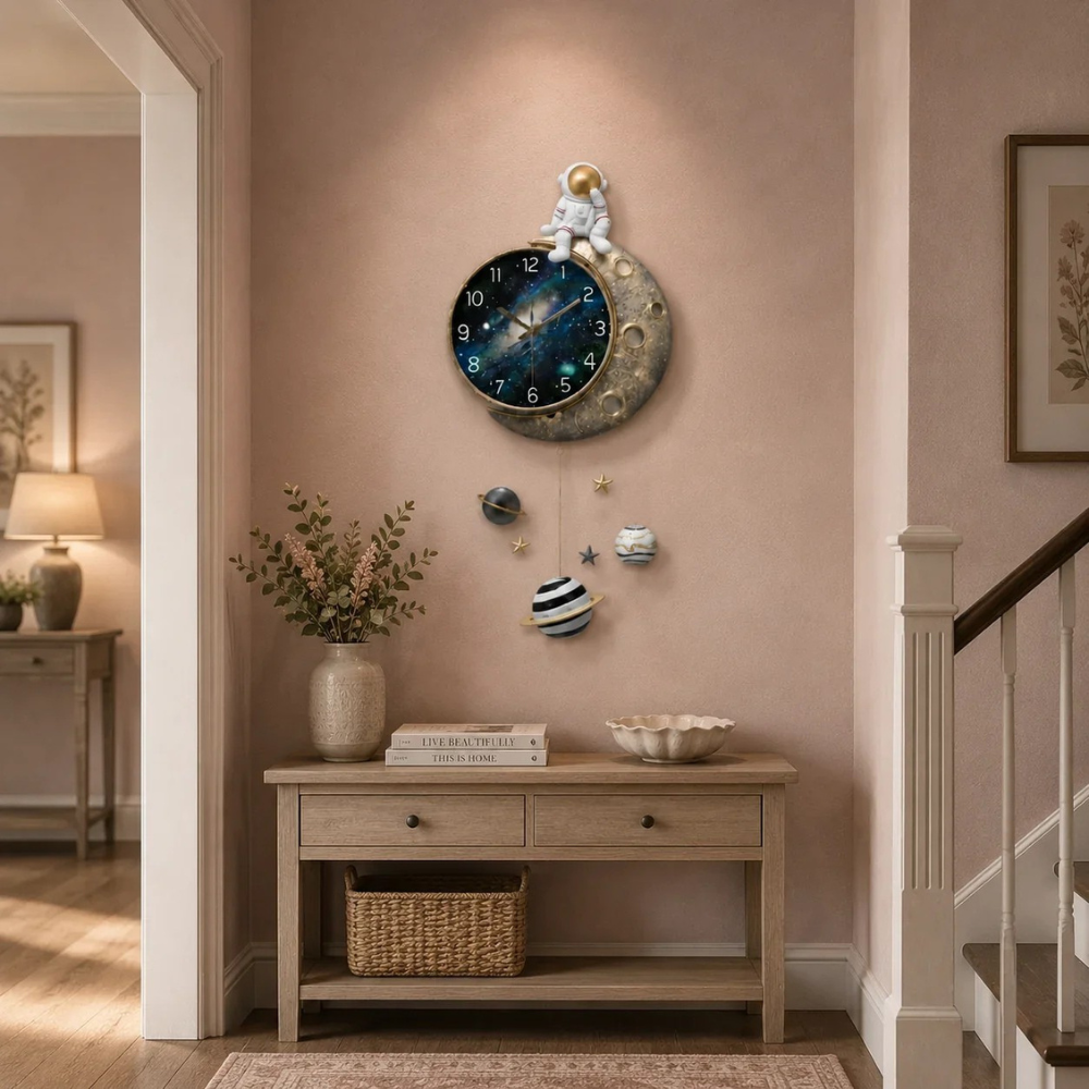 Astronaut 3D Wall Art Clock - Fansee Australia