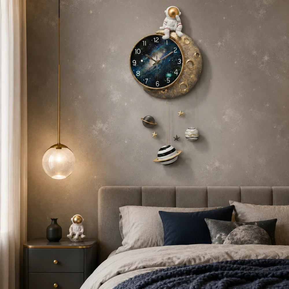 Astronaut 3D Wall Art Clock - Fansee Australia