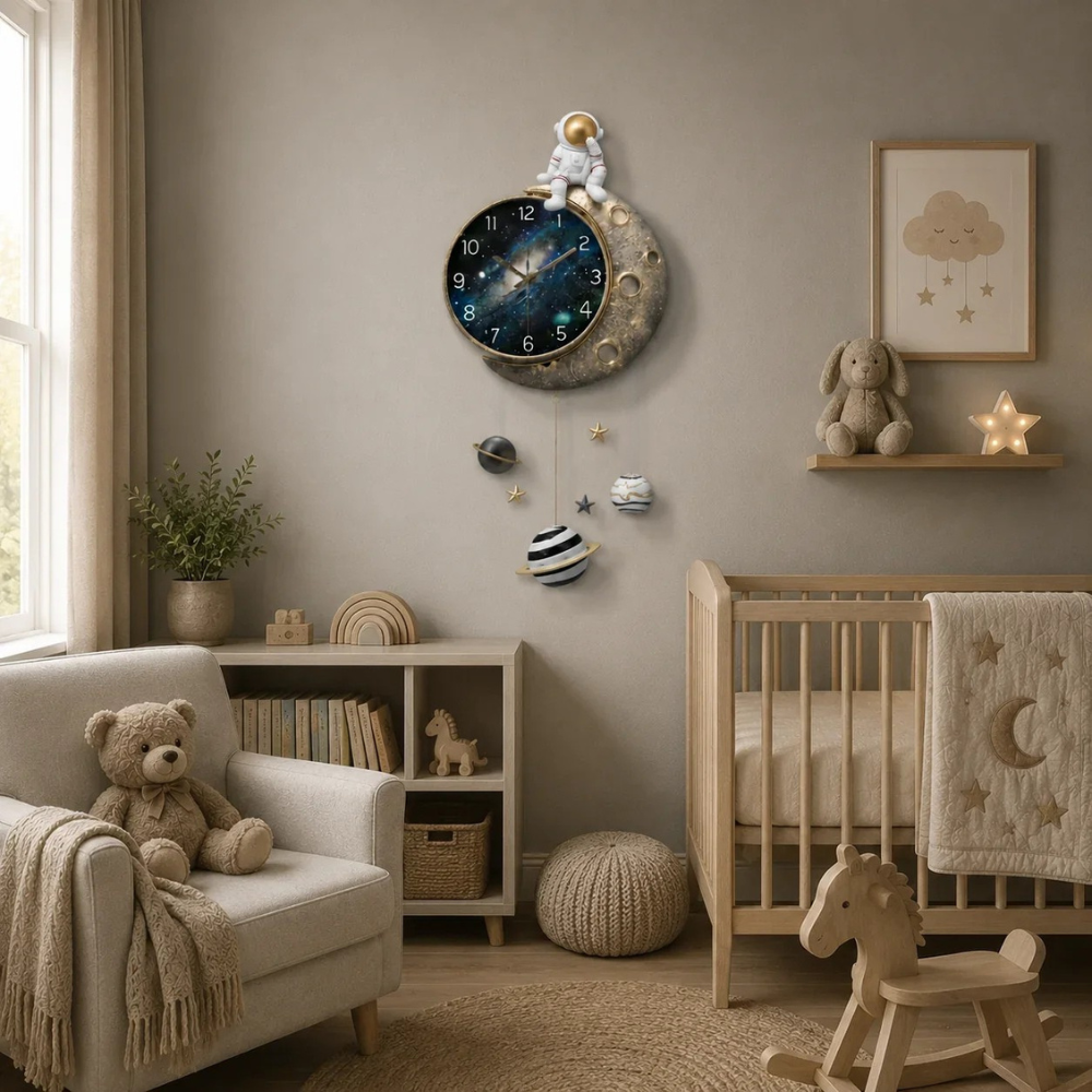 Astronaut 3D Wall Art Clock - Fansee Australia