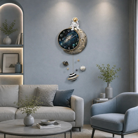 Astronaut 3D Wall Art Clock - Fansee Australia