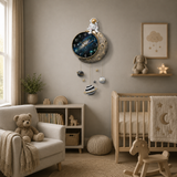 Astronaut 3D Wall Art Clock - Fansee Australia