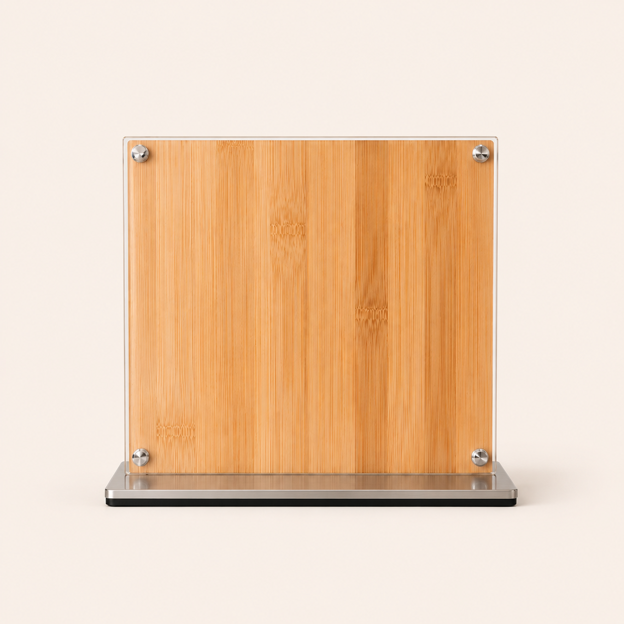 Artisan Edge Magnetic Knife Block – Premium Double-Sided Bamboo Knife Holder