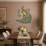 Gorgeous Large Peacock Wall Clock - Fansee Australia