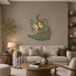 Gorgeous Large Peacock Wall Clock - Fansee Australia