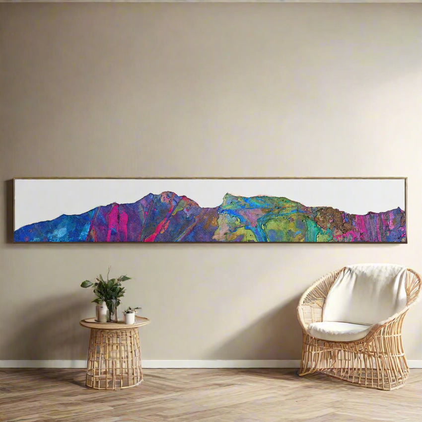 The Kimberley Peaks – Vibrant Wilderness Hand Painted Artwork