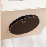 Luxury Multi-Layer PU Jewellery Case with Mirror & 360° Rotation