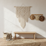 Large Handwoven Boho Macrame Wall Hanging Art Tapestry