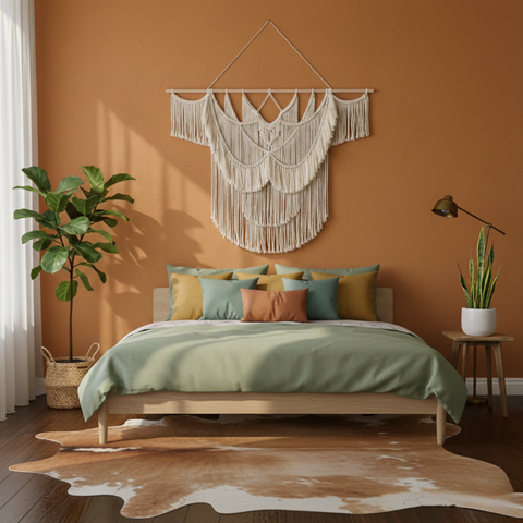 BohemianBreeze: Large Macrame Wall Art