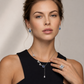 OVIANA Celestial Clover Moissanite Jewellery Set