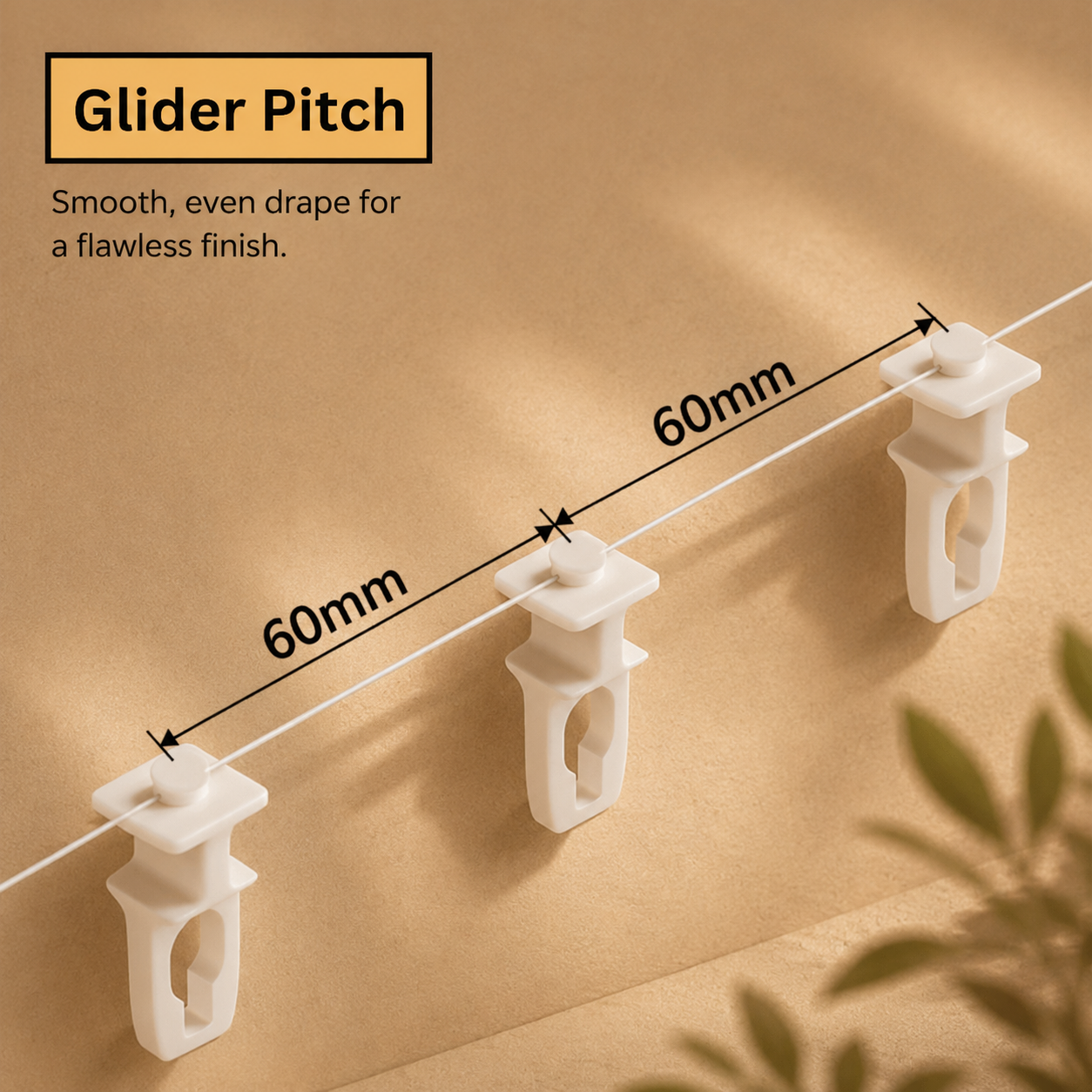 Premium Extendable S-Fold & Wave Fold Curtain Track (226–370cm)