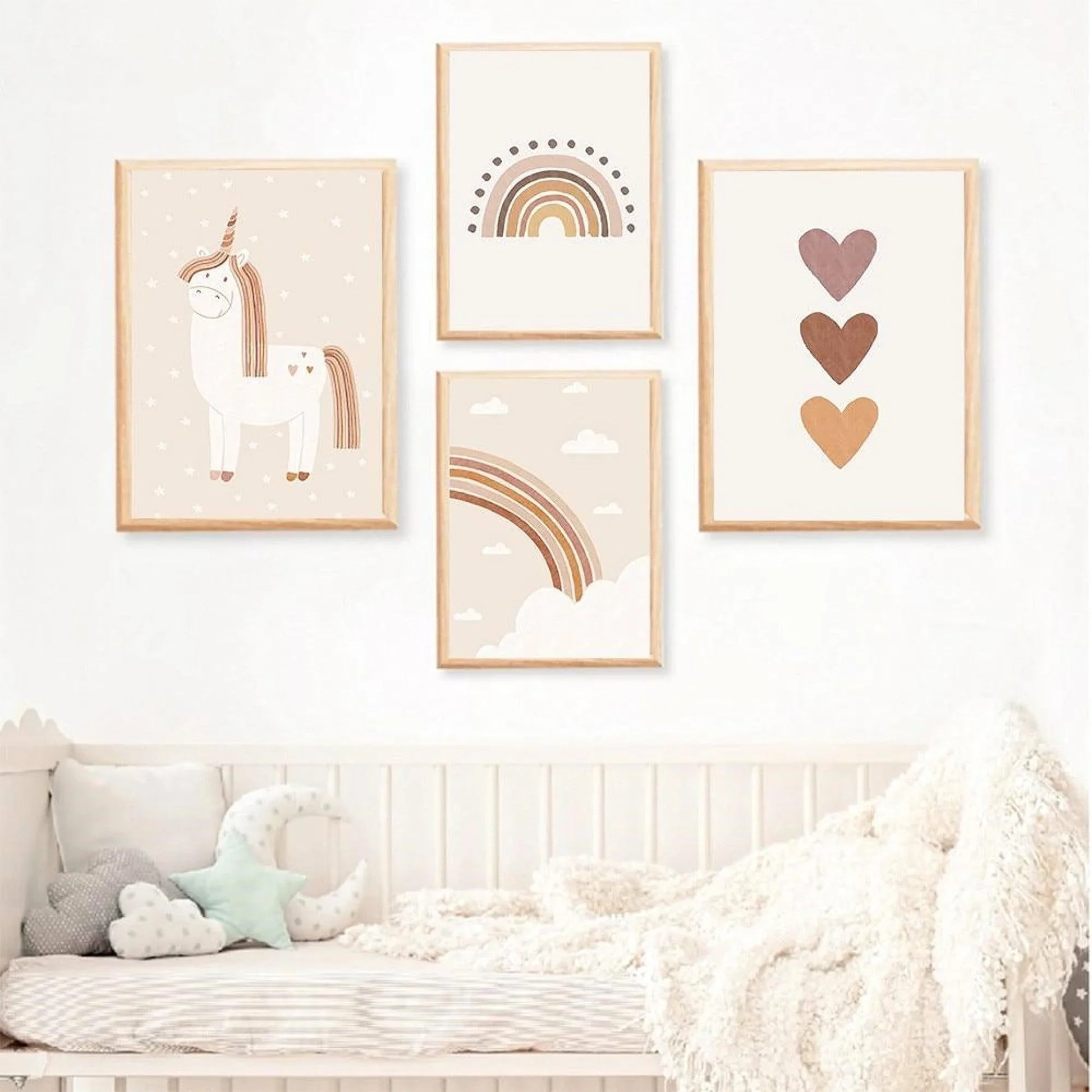 Adorable Nursery Wall Art Canvas Prints (40x60cm) - Fansee Australia