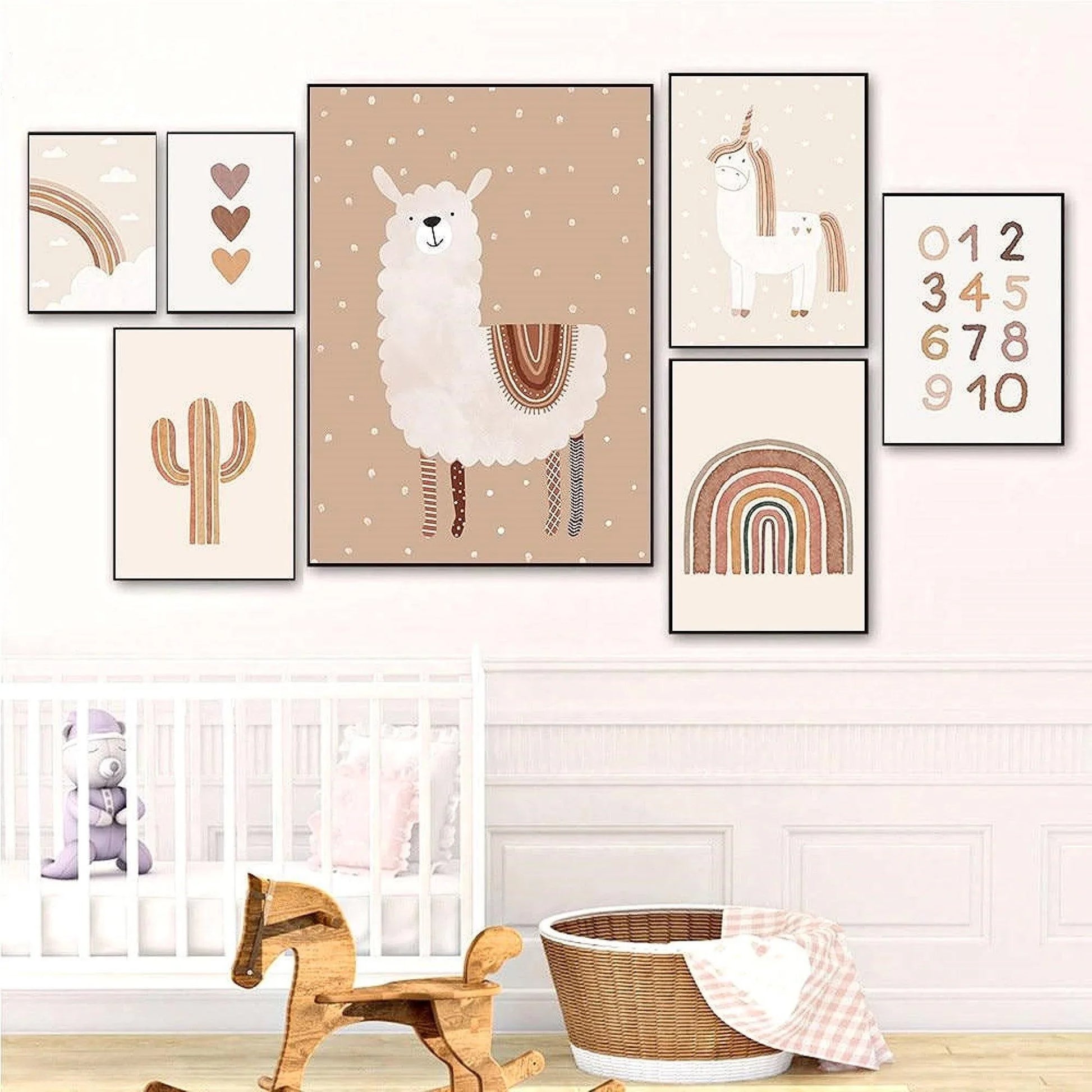 Adorable Nursery Wall Art Canvas Prints (40x60cm) - Fansee Australia