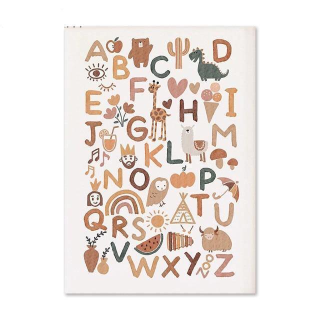 Adorable Nursery Wall Art Canvas Prints (40x60cm) - Fansee Australia