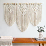 Aesthetically Handmade Wooden Extra Large Macrame Wall Hanging Tapestry - Fansee Australia