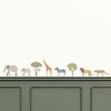African Animals Removable Self-Adhesive Wall Stickers - Fansee Australia
