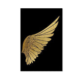 Angel Golden Wings Wall Art Canvas Prints - 2 Pcs Set (60x90cm) - Fansee Australia