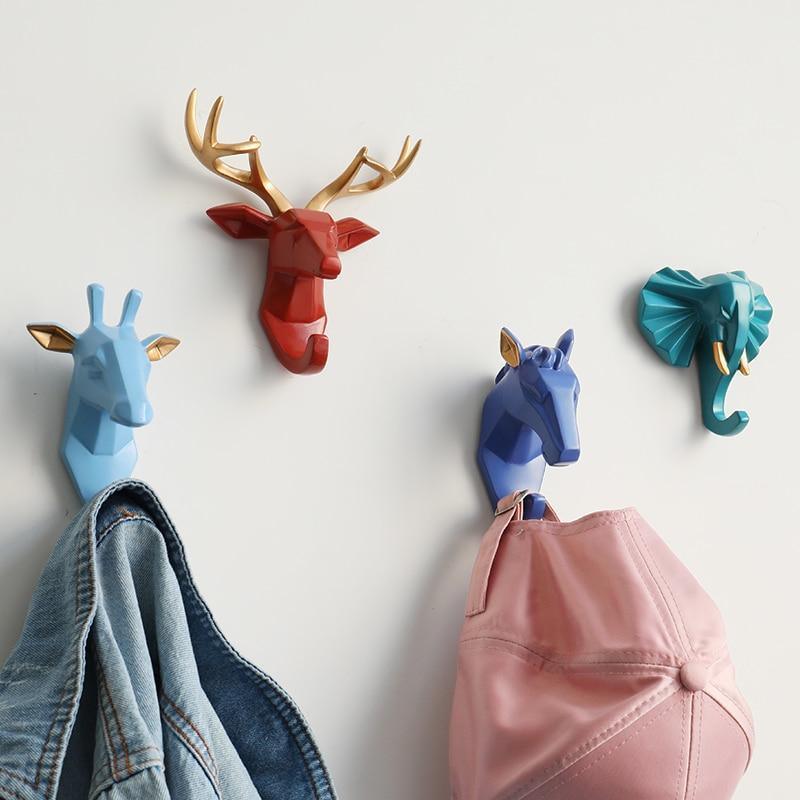 Animals Head Hooks For Wall (4 Pcs Set) - Fansee Australia