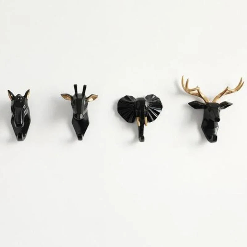 Animals Head Hooks For Wall (4 Pcs Set) - Fansee Australia