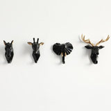 Animals Head Hooks For Wall (4 Pcs Set) - Fansee Australia