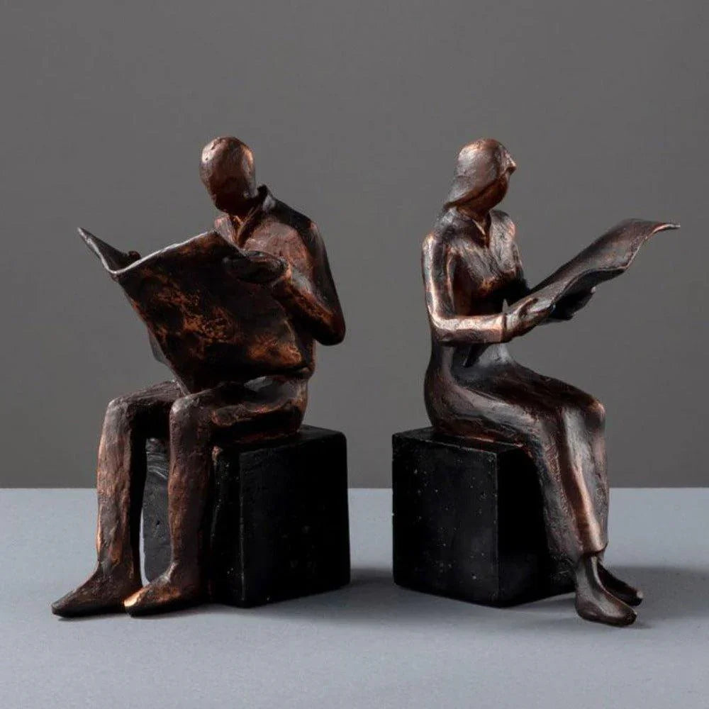 Antique Handmade Resin Bookend - Fansee Australia