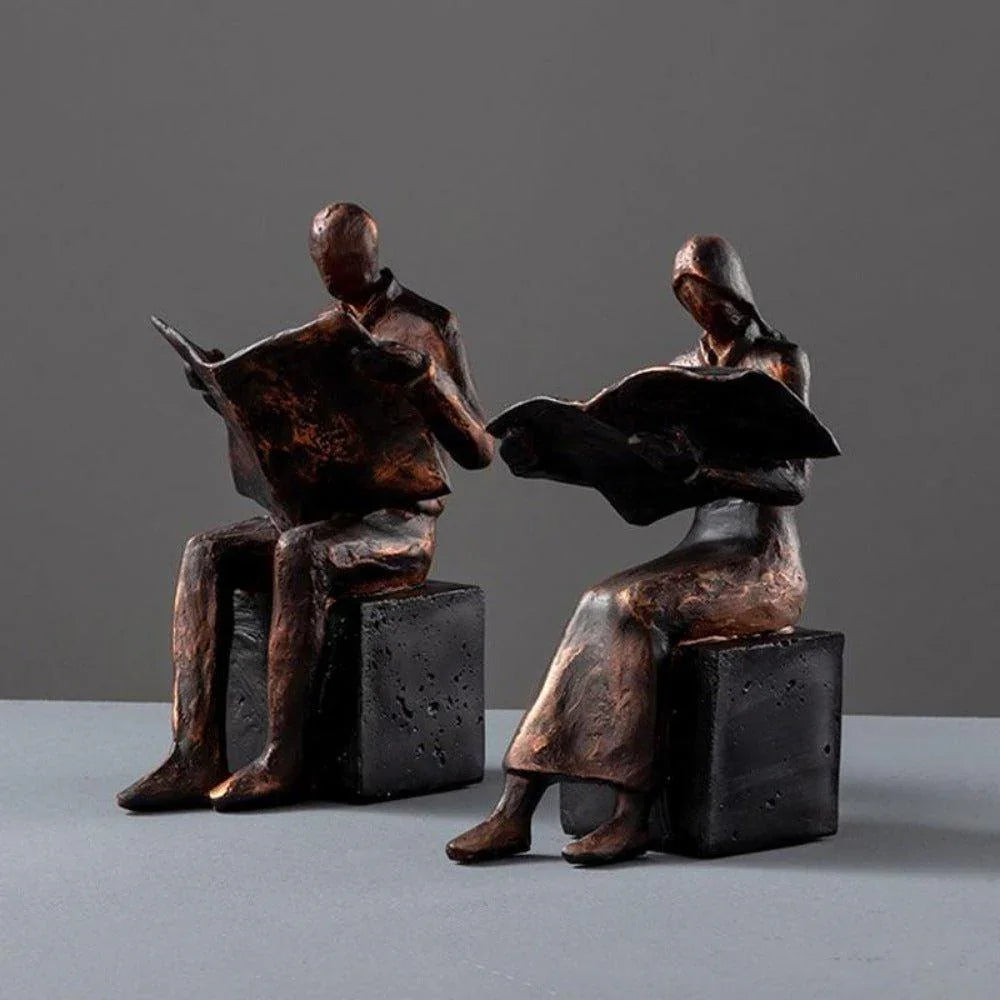 Antique Handmade Resin Bookend - Fansee Australia