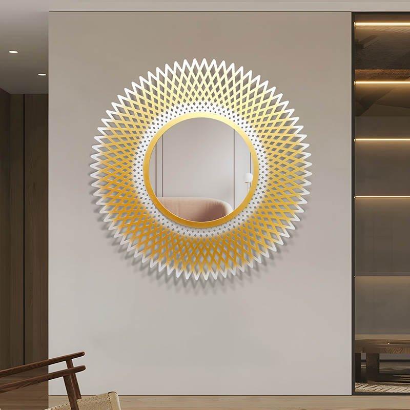 ArtisanGlow: Extra Large Handcrafted Wall Mirror - Fansee Australia