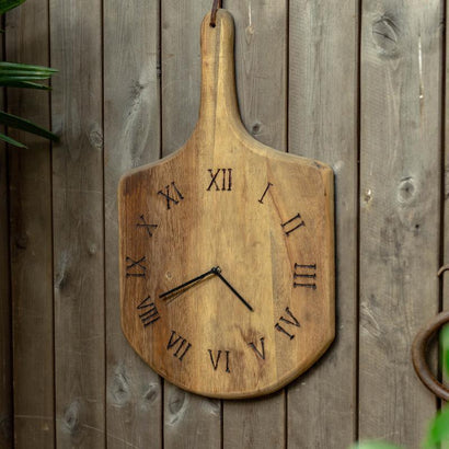 Artisian Handcrafted Oak Wood Wall Clock - Fansee Australia