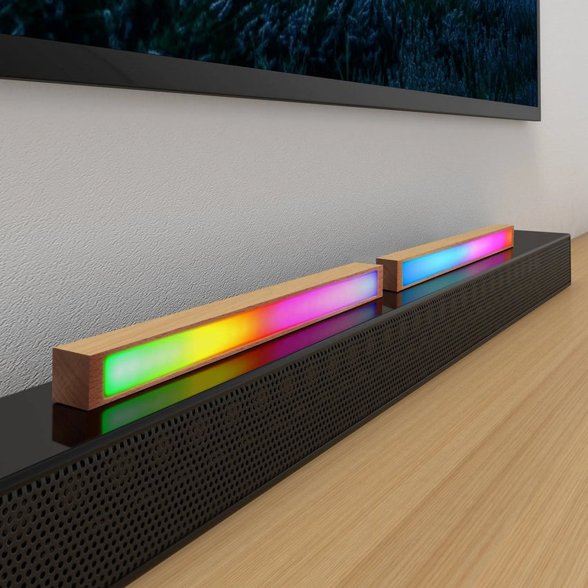 AuraStand: Smart RGB LED Headphone Stand Rhythm Light - Fansee Australia