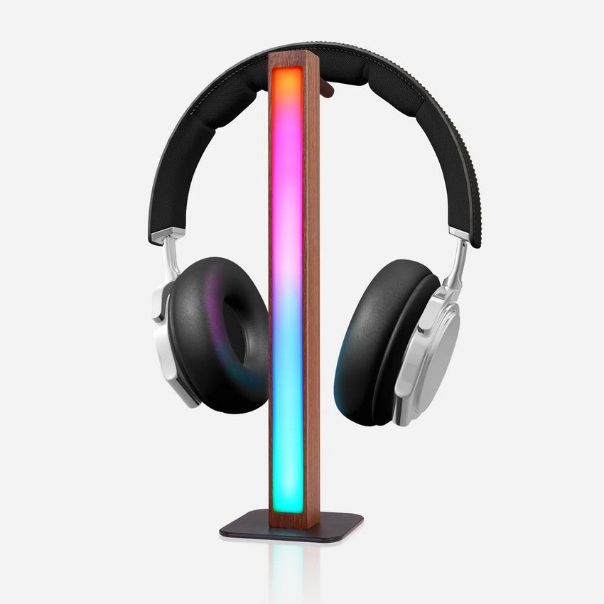 AuraStand: Smart RGB LED Headphone Stand Rhythm Light - Fansee Australia