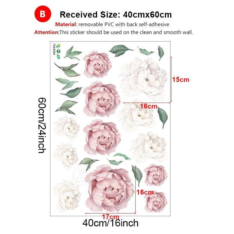 Beautiful Floral Wall Decals - Fansee Australia