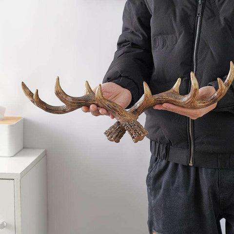 Beautiful Resin Antler Hooks Wall Hanging - Fansee Australia