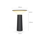 Black Minimalist Table Lamp -LED USB Dimmable - Fansee Australia